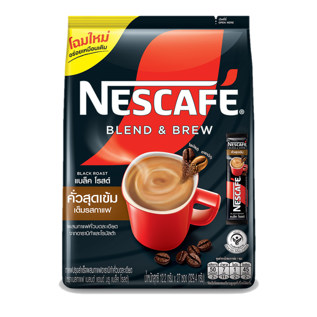 NESCAFE Blend and Brew Black Roast Coffee Blend